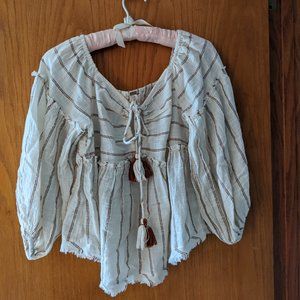 Free People Bohemian Top